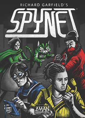 SpyNet Brettspiel von Z-Man Games Neu in OVP