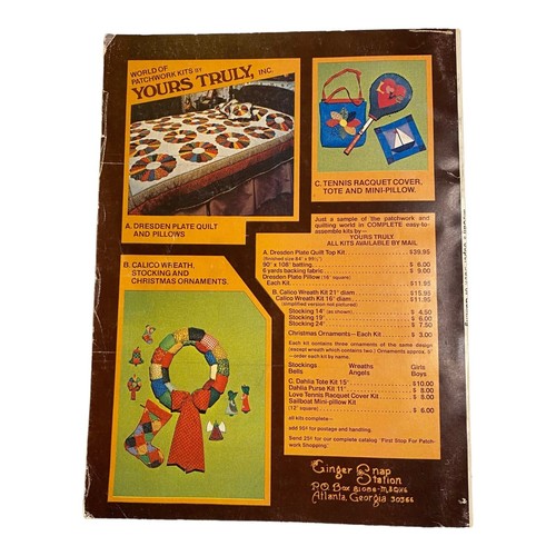 McCall's Super Book Of Quilting 1976 Craft Magazine 72 Best Designs - Picture 2 of 2