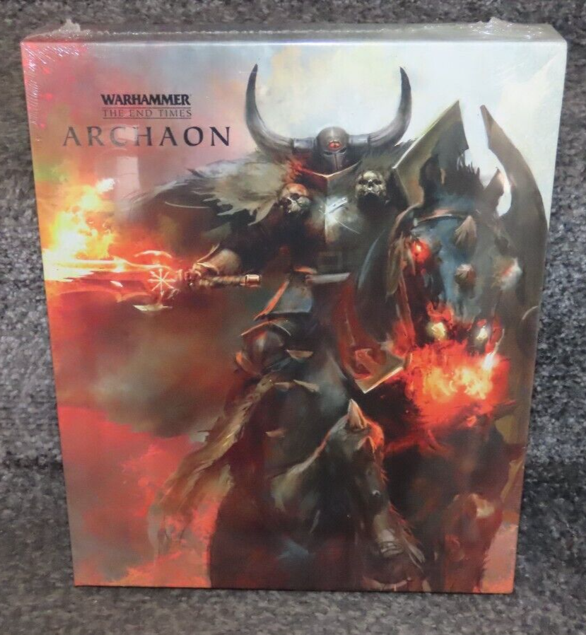 Warhammer The Lord of The End Times Archaon Two Hardback Book Set