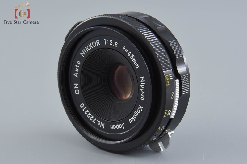 Very Good!! Nikon GN Auto NIKKOR 45mm f/2.8 Non Ai Lens | eBay Very Good!! Nikon GN Auto NIKKOR 45mm f/2.8 Non Ai Lens | eBay