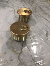 Two Russwin Cylinders 15/16, Bronze. Good for stores and gates. High Quality.USA