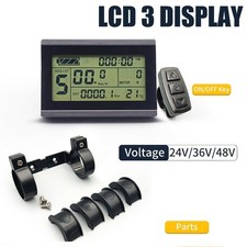 24/36/48V KT-LCD3 Display Meter Control Panel For Ebike Electric Bicycle Scooter
