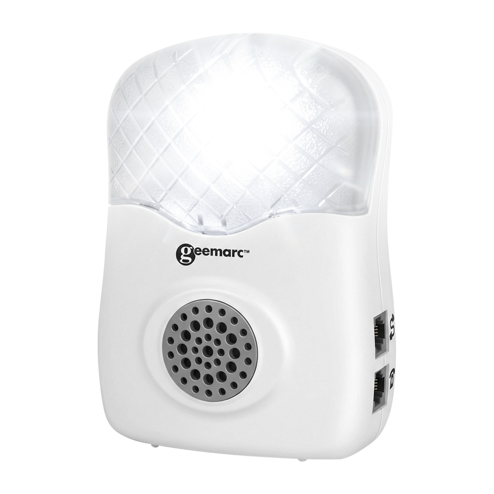 Sonnerie Amplifiée Geemarc CL12 pour Entendre le Téléphone au Jardin ou Grand Salon