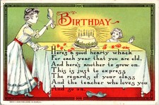 Spanking - Unusual Vintage Postcard - Corporal Punishment j/09 BI5366