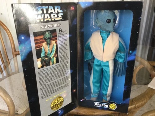 Star Wars Collector Series Greedo 12" Action Figure Kenner 1997 Brand New