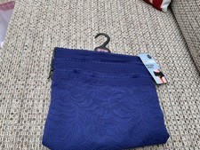 M&S Ladies royal blue lace high rise shorts x 3 pairs Size 22 - BNWT 