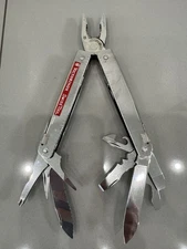 Vtg Victorinox SwissTool Pat Pend Swiss Army Knife Multi Tool Plier