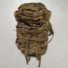 Vintage 1940s US Military Frogskin Camo WWII World War 2 USN Rucksack Backpack