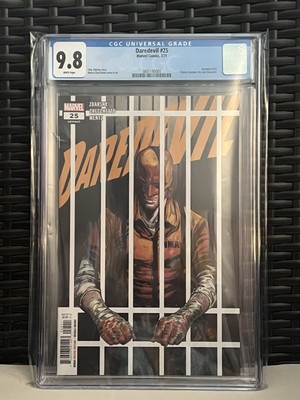 Daredevil 25A CGC 9.8 1st Appeared Electra As Daredevil White Pages