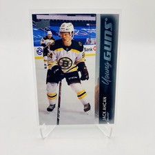 2021-22 Upper Deck - Young Guns JACK AHCAN #217 Rookie (YG) - Bruins