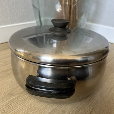 Lagostina 5 Quart Stainless Steel Saucepan Vintage Irradial Plus