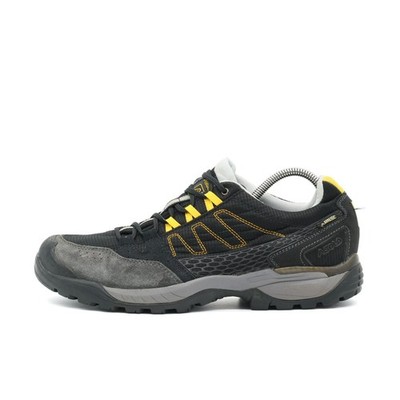 Asolo Herren Gore-Tex Sportschuh EU 43 2/3 Schwarz/Gelb/Grau Wasserdicht