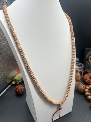 Quality 8mm Crosscut Cypress Bodhi Bead Necklace. 高品质横切百香籽脖挂