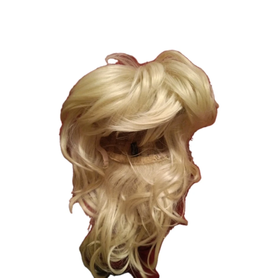 Beautiful Hivision Collection Women's Custom Made Bright Blonde Wig With Bangs - Image 2 of 4