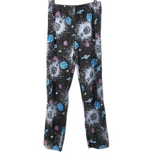 Wonder Nation Space Themed Pajama Lounge Pants XXL 18 Black Flame Resistant