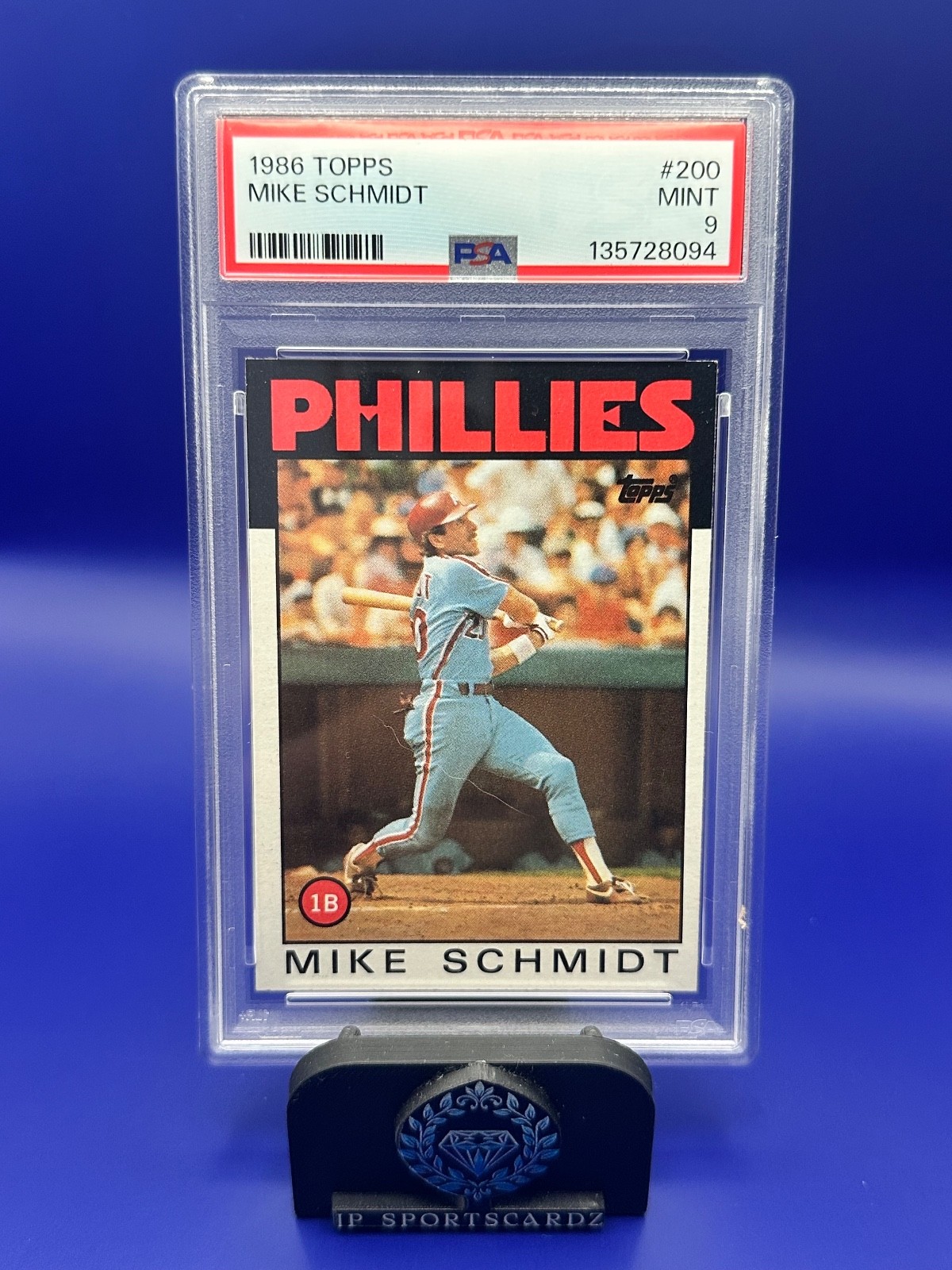 1986 Topps - Mike Schmidt #200 PSA 9