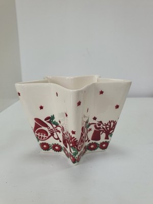 Emma Bridgewater Stern Behälter Topf Schale Weihnachtsstadt traditionelles Design 2014