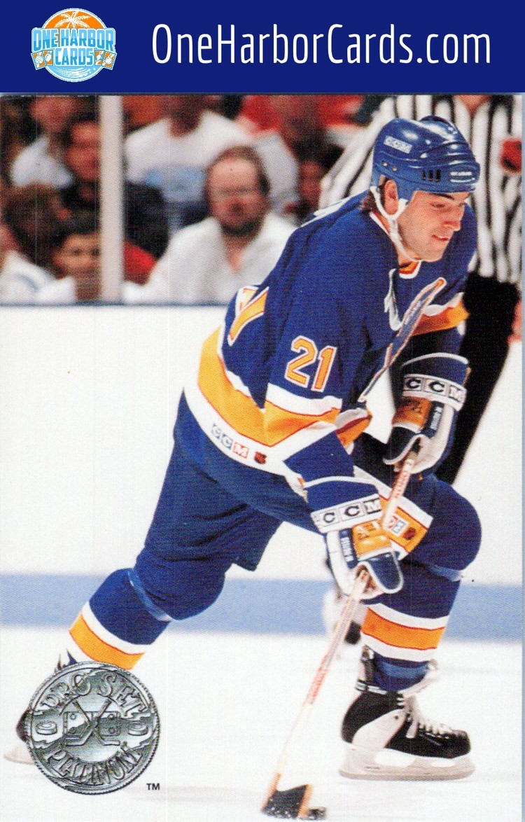 1991-92 Pro Set Platinum St. Louis Blues #114 Jeff Brown