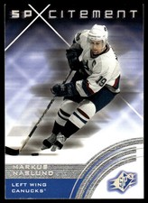 2001-02 SPx #80 Markus Naslund Vancouver Canucks Hockey Card