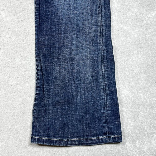 BKE Jeans Womens Size 34S Blue Denim Aiden Bootleg Boot Cut Med Wash Pocket - Picture 3 of 15