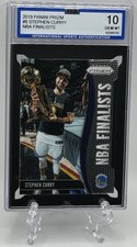 Stephen Curry 2019-20 Panini Prizm NBA Finalists #6 ISA Gem Mint 10! Warriors