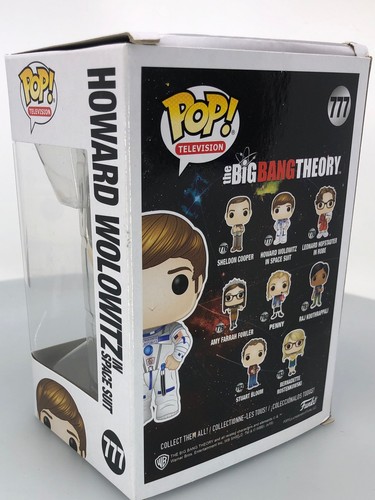 Funko POP! Howard Wolowitz in Space Suit #777 DAMAGED BOX SEE PICS - Picture 6 of 14