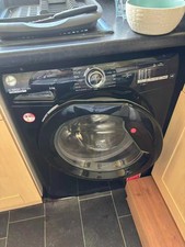 Hoover 300 Lite washing machine, 9kg, 1400rpm, KG Mode, black, H3W492DABB4