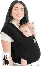 KeaBabies Baby Wraps Carrier - All in 1 Original Baby Sling Carrier, Navy Blue