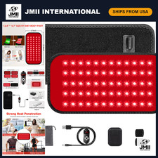 Infrared Light Therapy Pad 660nm 850nm - Wearable Wrap with Timer for Pain Relie