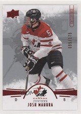 2016 Upper Deck Team Canada Juniors Men's UD Exclusives /175 Josh Mahura #51 4t9