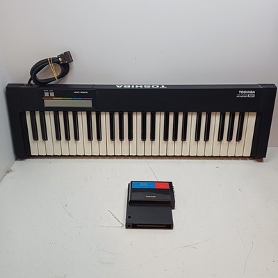 Toshiba HX-MU901 Music Keyboard & HX-MU900 FM-Synthesizer Unit GETESTET MSX +VIDEO