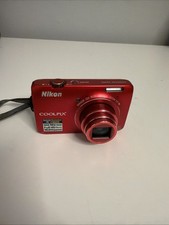NIKON COOLPIX S6300 Digital Camera 16 MegaPixel 10X Optic ZOOM PERFECT Free SHIP