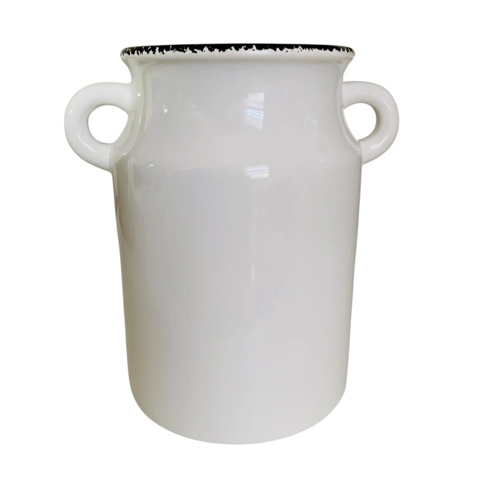 Vasija organizadora con pizarra frontal sujeta herramientas y utensilios de cocina nueva en caja Foto 2 de 4