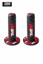 Manopole Moto ProTaper Rosse Racing 22mm/24mm Universali Antiscivolo
