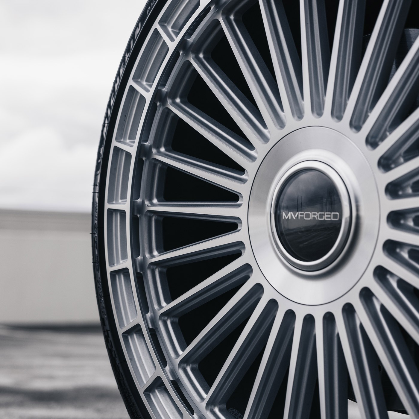 MV Forged MVF40 Silver 22x9 22x10.5 Concave Wheels Rims Fits Rolls Royce Ghost