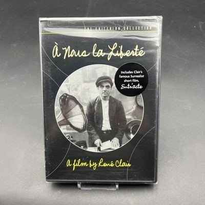 À Nous la Liberté (The Criterion Collection 160) Rene Clair DVD NEW Sealed