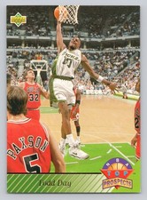Upper Deck Nba Top Prospects Todd Day Rookie Card #470 Milwaukee Bucks G/F. rookie card picture