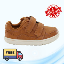 [FASH SALE] Stride Rite Alfredo Sneaker Kids Tan Brown Medium Width M