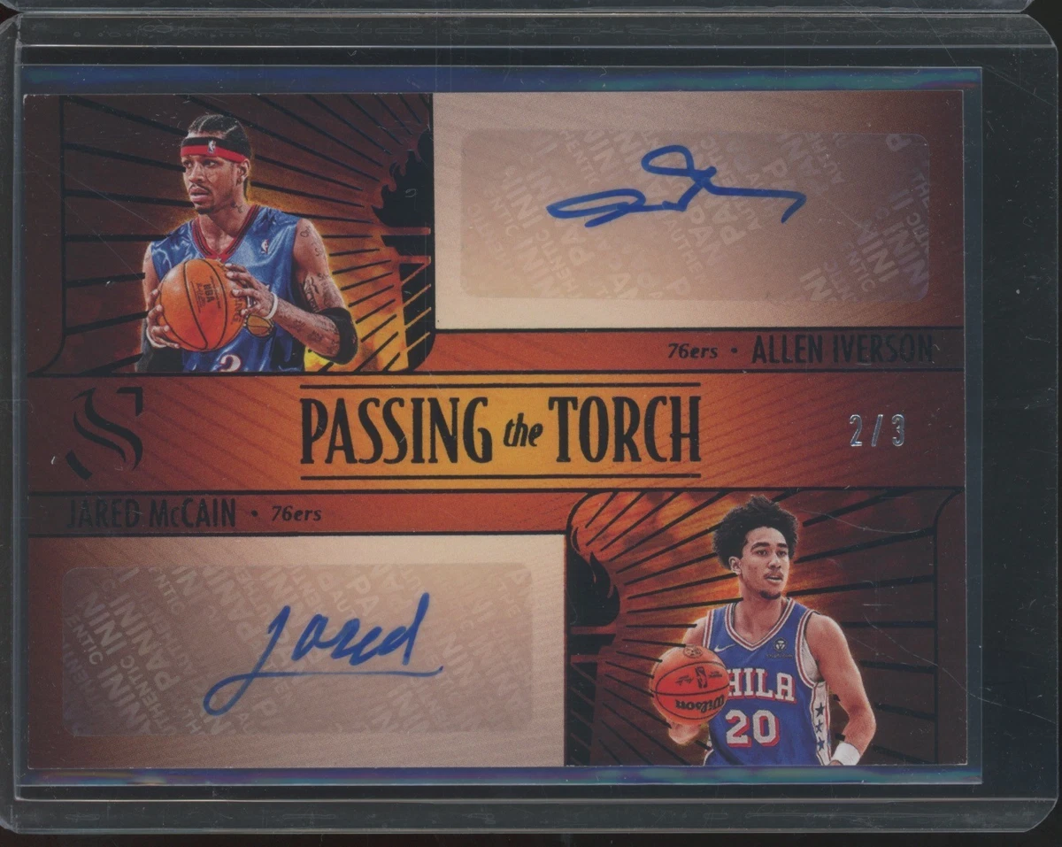 Panini Allen Iverson Basketball Serial Numbered Sports Trading