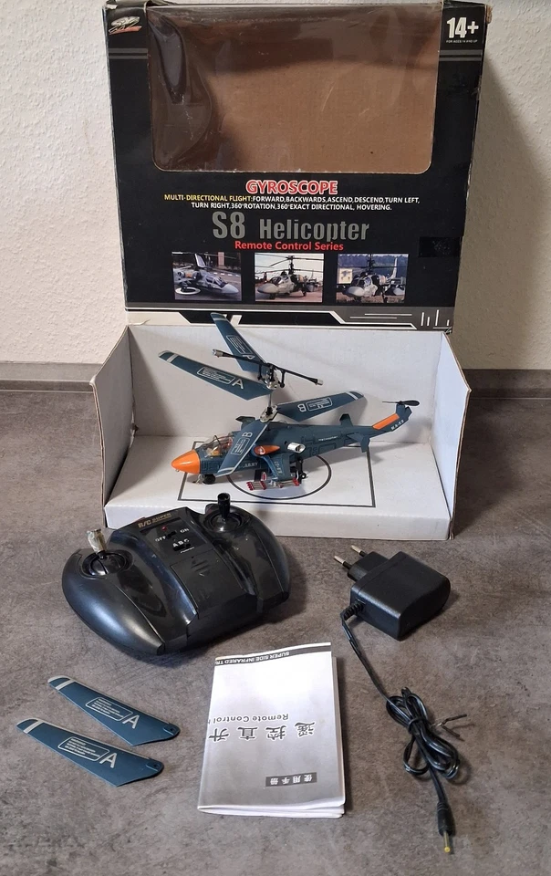 SX Gyroscope S8 Helicopter Remote Control Series - Bild 2 von 4