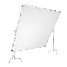 Glow 12x12' Butterfly Light Modifier Scrim Kit w/Lightweight Collapsible Aluminu