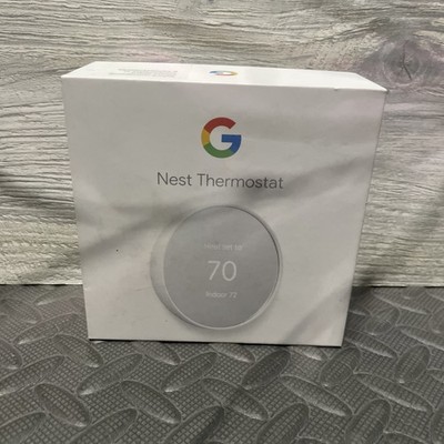 Google Nest Thermostat Smart Programmable Thermostat Snow Factory Sealed