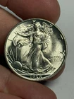 Lustrous Mint State 1938-P Walking Liberty Silver Half Dollar, Orig Uncirculated