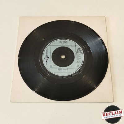 heatwave - boogie nights 7'' vinyl record VG