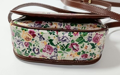 KENZO Shoulder Bag Floral Pattern Crossbody Pochette Super Excellent Condition - Picture 6 of 12