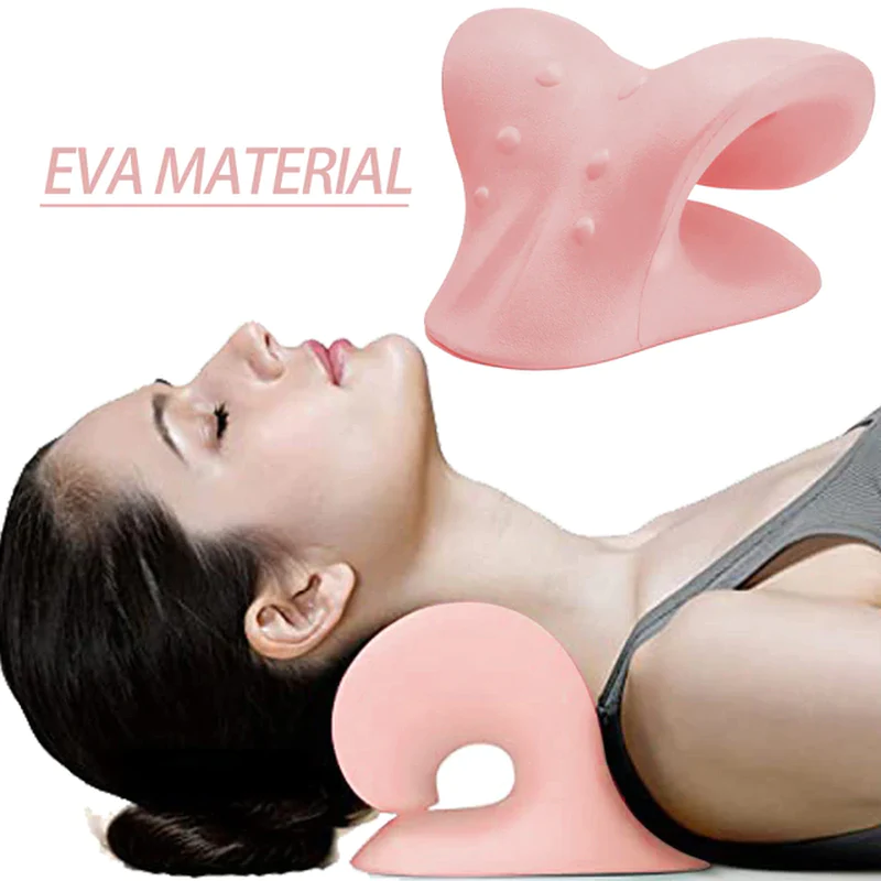 Cervical Spine Stretch Gravity Muscle Relaxation Traction Neck Stretcher Shoulde