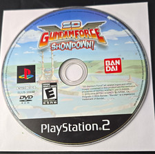 Bandai SD Gundam Force: Showdown! PS2 Action 2004 E NTSC-U/C Disc Only