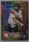 2025 Bowman Chrome University Football Gold Shimmer Refractor Isaac Wilson #85