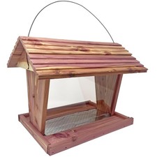 Valley Splendor 9809 Large Ranch Cedar Bird Feeder, Made in USA