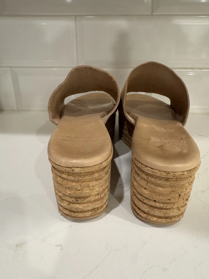 Sandalias de plataforma de cuero para mujer Jeffery Campbell. Talla 9,5 Foto 2 de 4